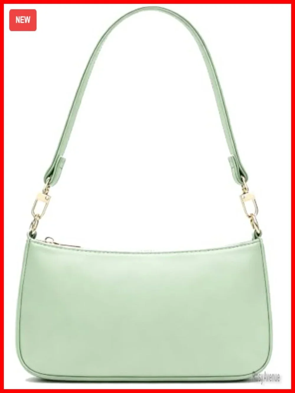 Vegan Leather Hobo Shoulder Bag Crossbody Purse with Adjustable Straps